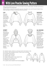 With Love | Poncho PDF Sewing Pattern